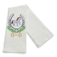 Towel - Horse in Horseshoe with Bit - Grey Shoe