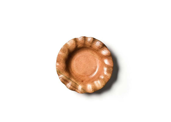 Fundamental Wood Ruffle Small Bowl