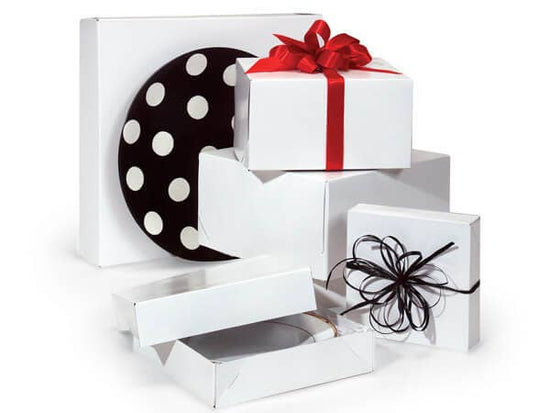 Recycled White Gift Boxes