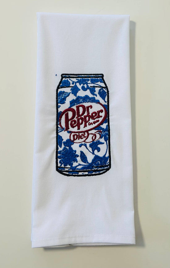 Towel - Chinoiserie DIET Dr Pepper