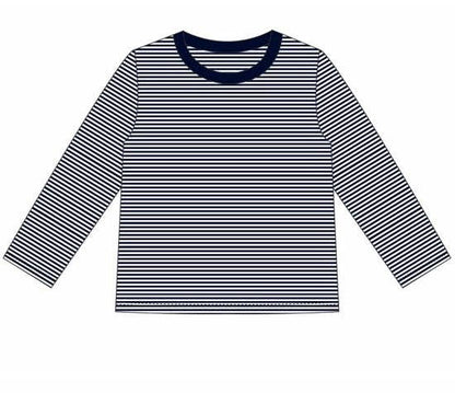 Knit Stripe Long Sleeve Shirt - BOLD Colors
