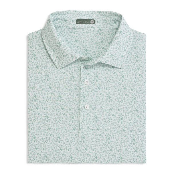 Printed Performance Polo