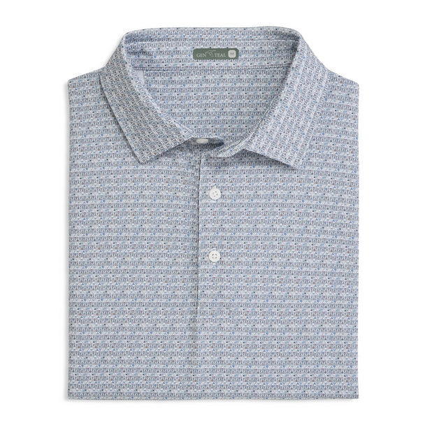 Printed Performance Polo