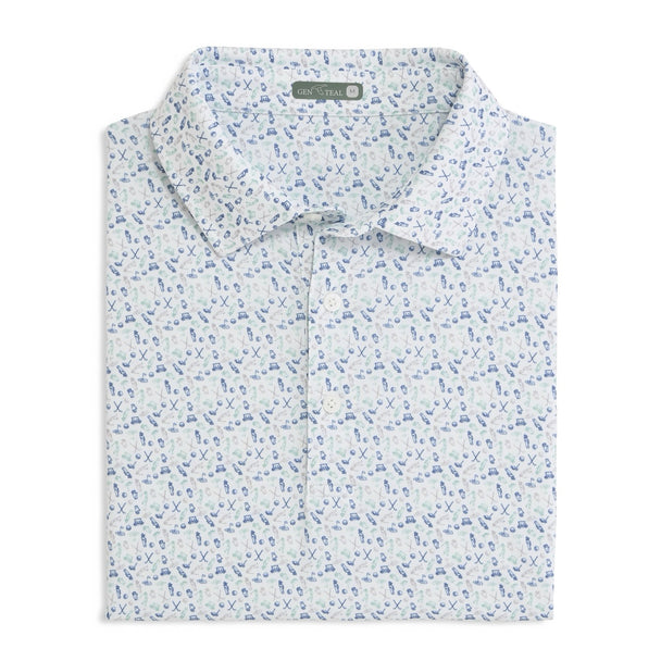 Printed Performance Polo